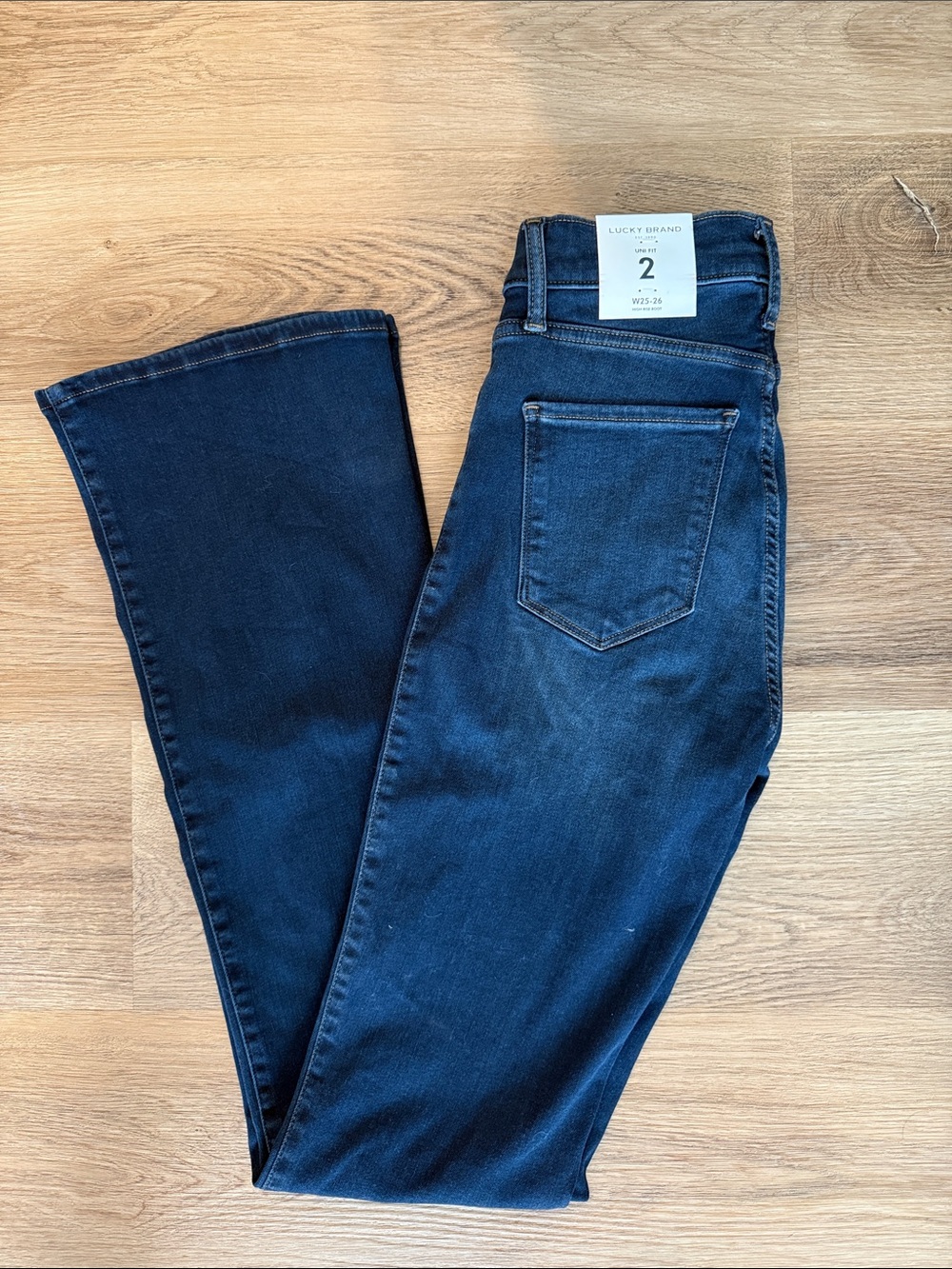 Lucky Brand Women's Dark Blue Flare Jeans